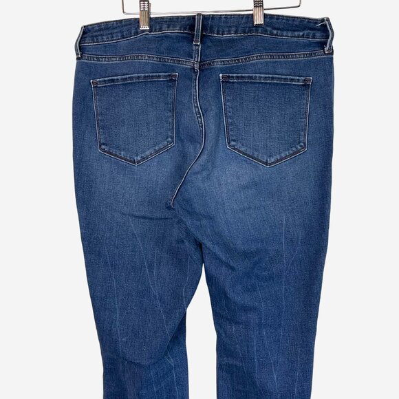 Old Navy Womens Pop Icon Skinny Jeans Size 12L Distressed Look EUC! - Picture 4 of 11